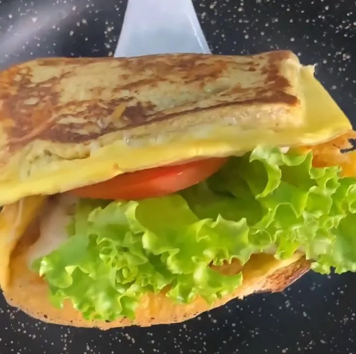 Sanduíche de frigideira