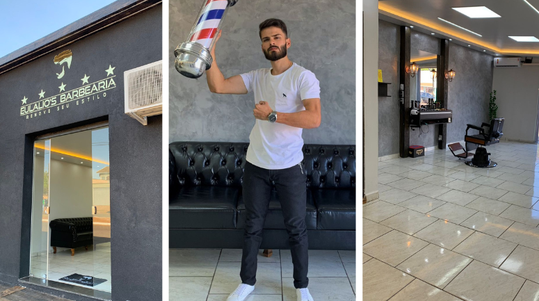 Conheça o Túllio e sua jornada inspiradora na área da Barbearia Profissional em Goiatuba