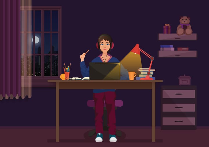 Saiba como vencer o desafio de estudar à noite e ser mais produtivo